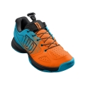 Wilson Tennis Shoes Kaos Bela QL (Quicklace) Allcourt orange/blue Kids